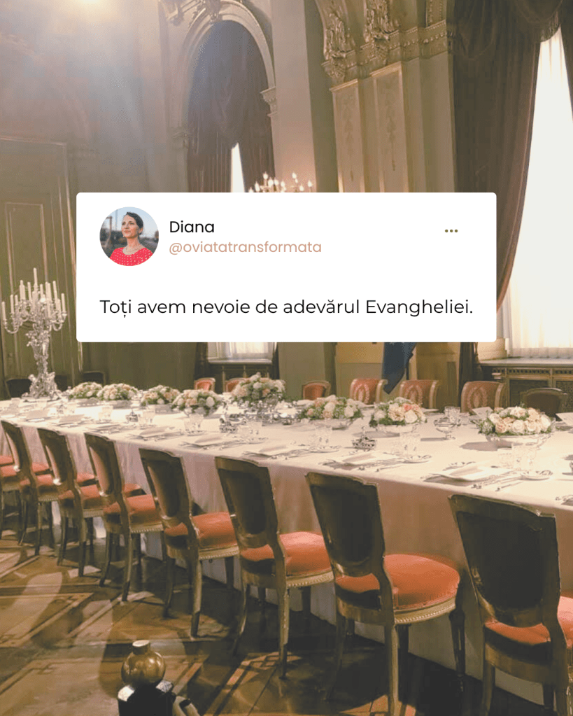 Toți avem nevoie de adevărul Evangheliei.